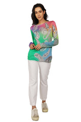 Explosion Of Colour Paisley Top
