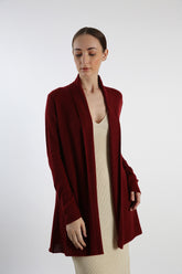 knee length Cashmere Cardigan