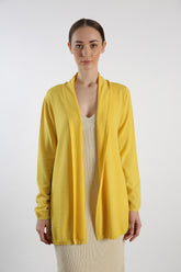 Pure Cashmere Draped Cardigan