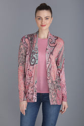 Cashmere Paisley Twin Sweater Set