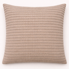 Textured Ribbed Cotton Wool Cushion : Willian