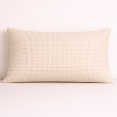 Waffle Wool Cushion : Leo