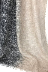 Silk Cashmere - Ombre Spotted Scarf
