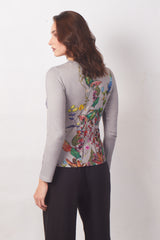 Florarium in Grey Top