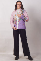 Paisley Fiesta in Pink & Purple Coat