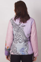 Paisley Fiesta in Pink & Purple Coat