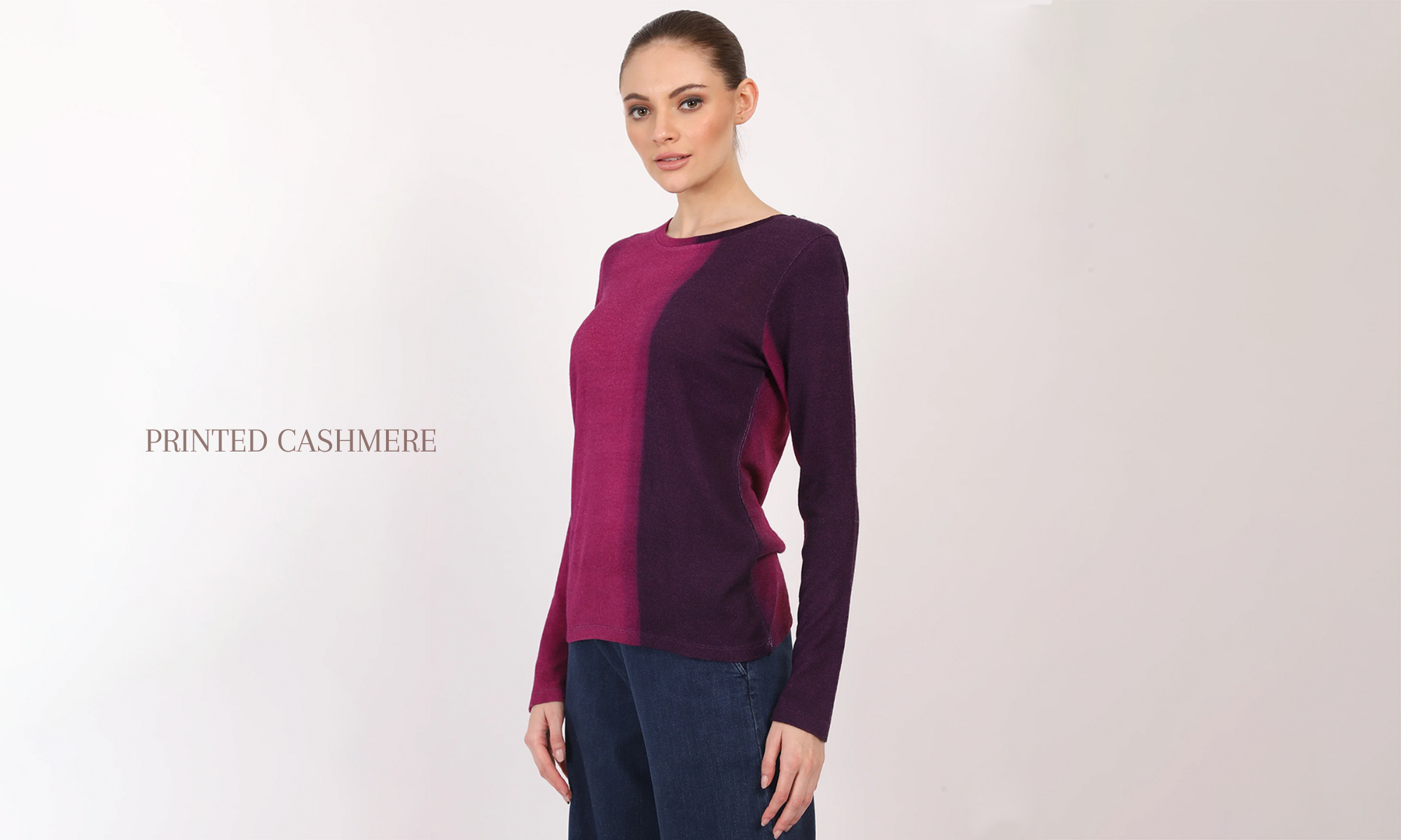 Go Out In Style With Pashma s Printed Cashmere Knitwear Online Pashma