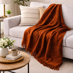 Cashmere Handwoven Throw : Edgar