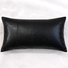 Sterling : Leather panelled Cushion