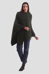 Olive Green Multifunctional Poncho