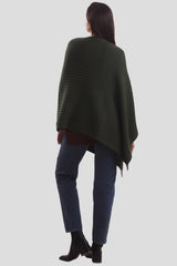 Olive Green Multifunctional Poncho
