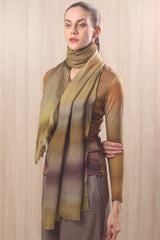 wool cashmere marshes colorplay scarf