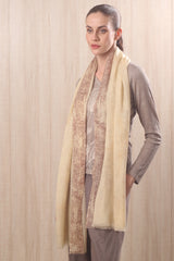wool cashmere abstract textures scarf