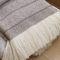 Cotton Wool Speckled Throw : Edward