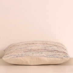 Space Dyed Cotton Wool Cushion - Aztec