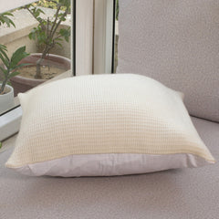 Waffle Wool Cushion : Leo