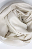 Almond Silk Wool Scarf