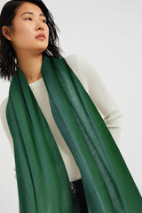 Forest pure cashmere scarf