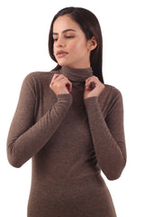 Teak Brown Pullover Sweater
