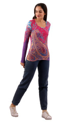 Psychedelic Paisley Top
