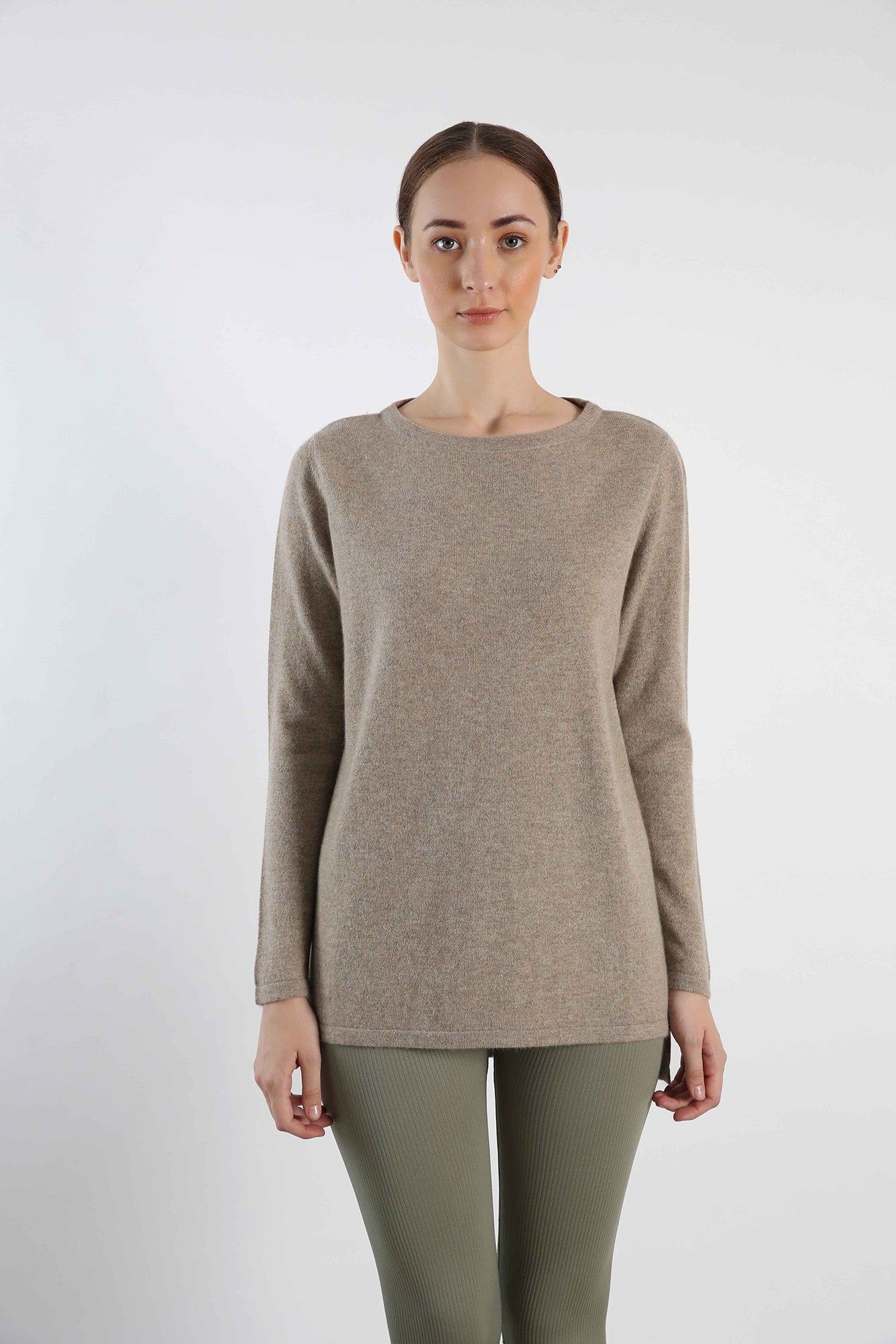 Brown Cashmere Sweater