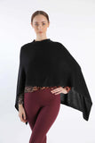 Hand Knitted Cashmere Poncho